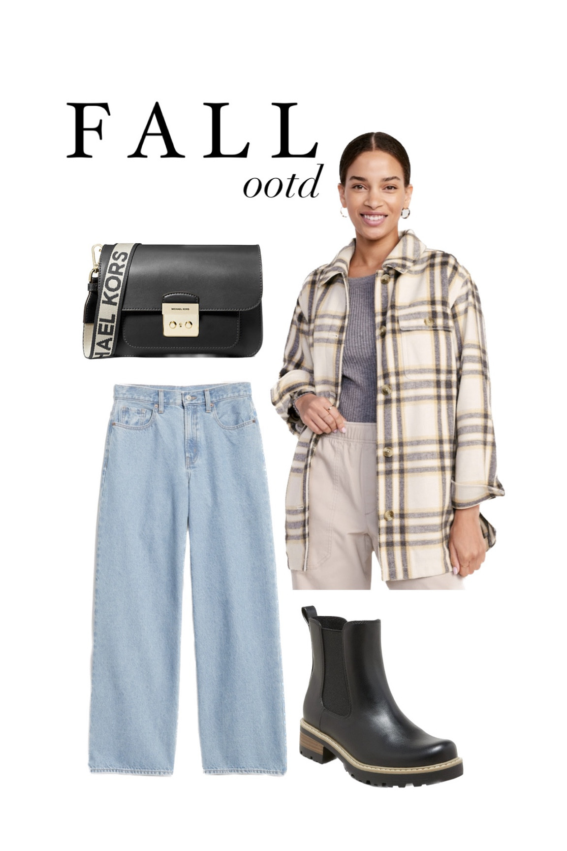 everyday fall outfit 

wide leg denim, shacked, crossbody bag, boots 🍁

#LTKSeasonal #LTKFind #LTKmidsize