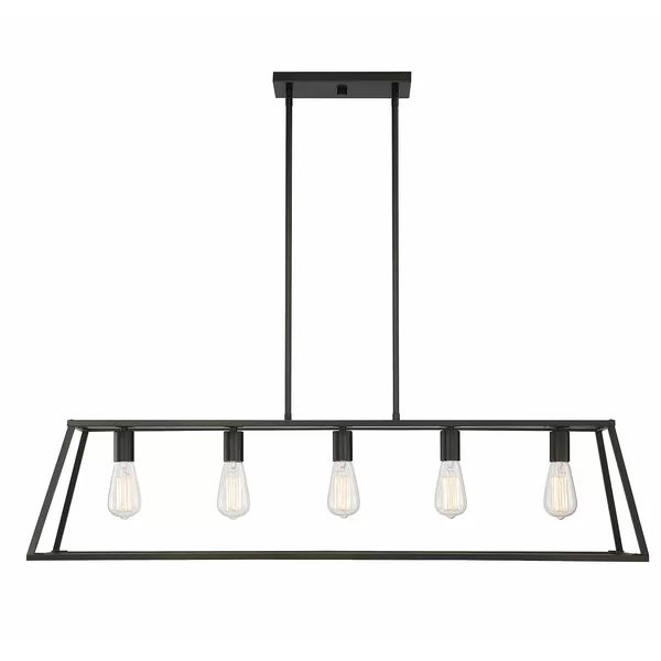 Vallejos 5-Light Kitchen Island Linear Pendant | Wayfair North America