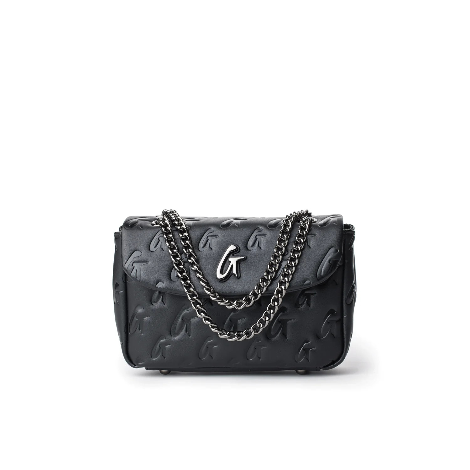 MONOGRAM MINI CLASSIC FLAP BAG MATTE BLACK | Glam-Aholic Lifestyle