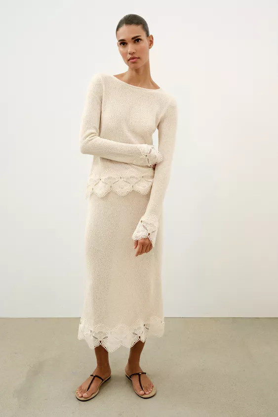 RUSTIC CROCHET TOP | Zara Canada