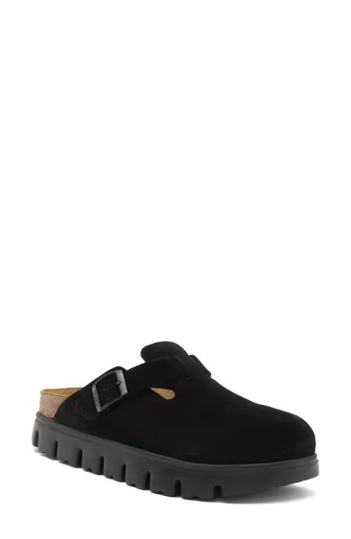 Papillio by Birkenstock Boston Chunky Platform Clog in Black at Nordstrom, Size 11-11.5Us | Nordstrom