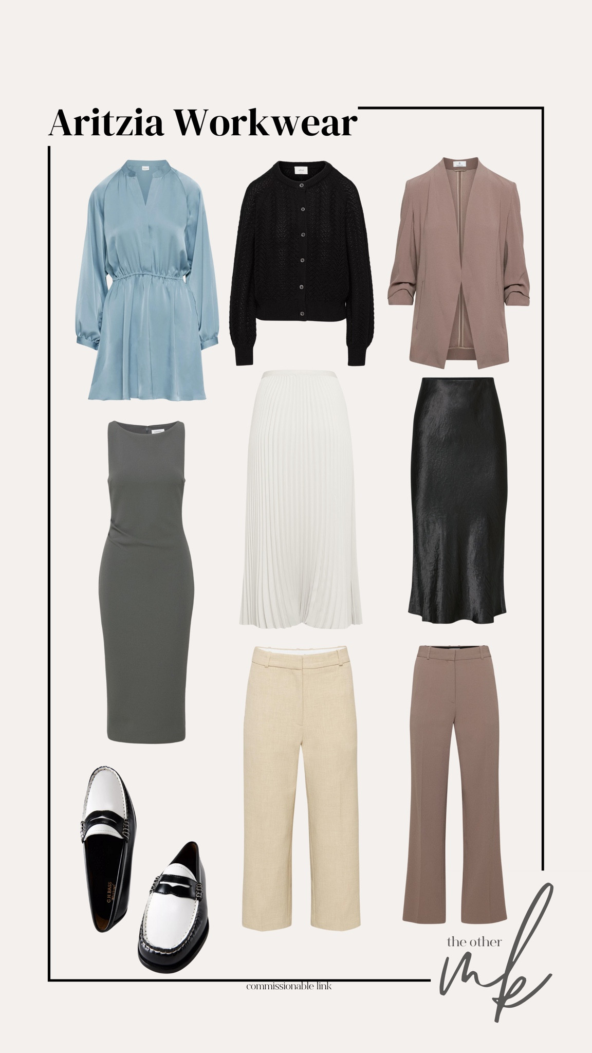 Workwear from Aritzia
Work outfit, office outfit, midsize, midi skirt, work dress, work pants, business casual 

#LTKstyletip #LTKworkwear #LTKmidsize
