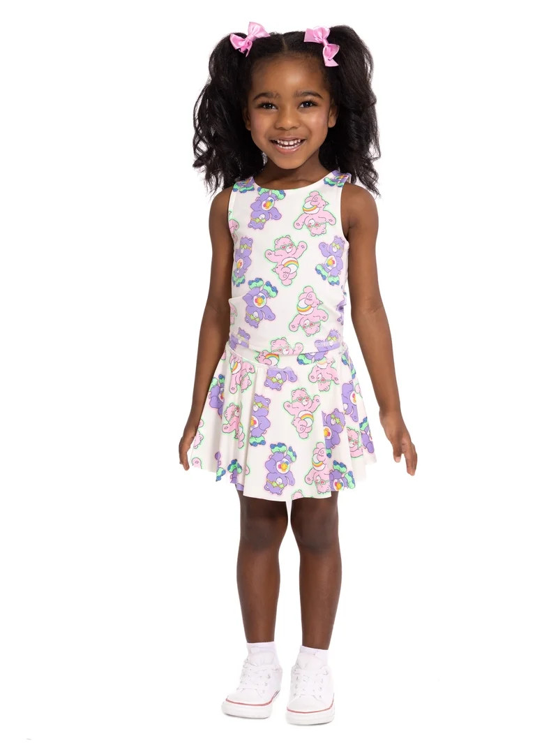 Care Bears Toddler Girls' Active Tank Top and Skort Set, 2-Piece, Sizes 12M-5T | Walmart (US)