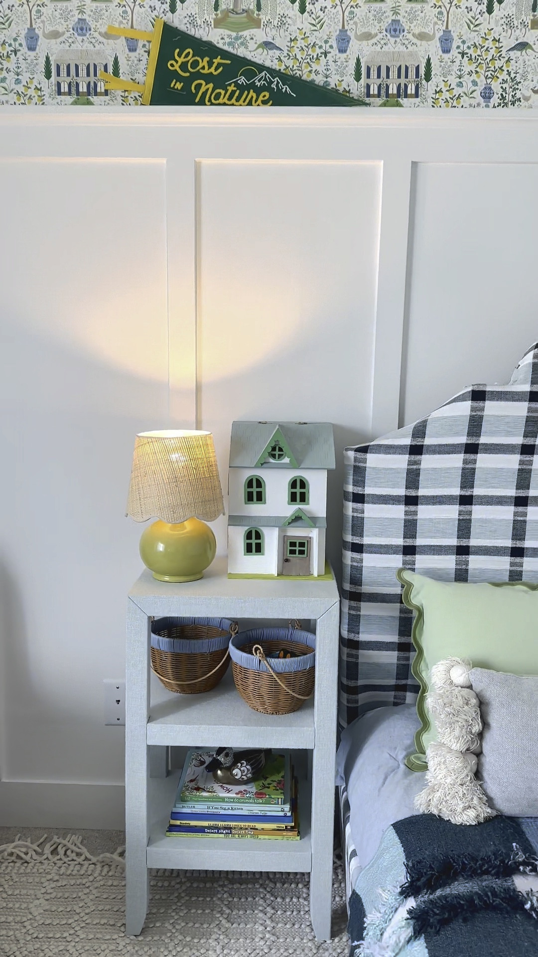 Boys bedroom ideas. 🌿 Boys rooms inspiration. Grandmillennial kids room. Blue and green preppy gender neutral bedroom. 

Dupe dupes more affordable option find replica copy cat similar look for less budget friendly affordable cheap cheaper beautiful pretty. Clearance sale coupon code discount code promo code luxury lookalike look a like Inspo inspiration inspired by idea ideas Love dupes like these? I share multiple every day in my FB group “DAILY DECOR DUPES”

#LTKKids #LTKHome #LTKVideo