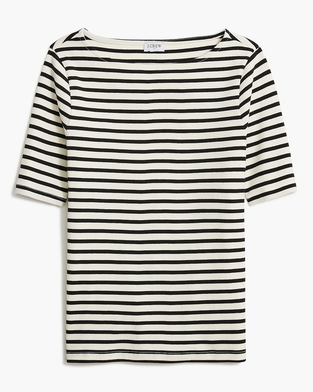 Striped boatneck essential tee | J.Crew Factory
