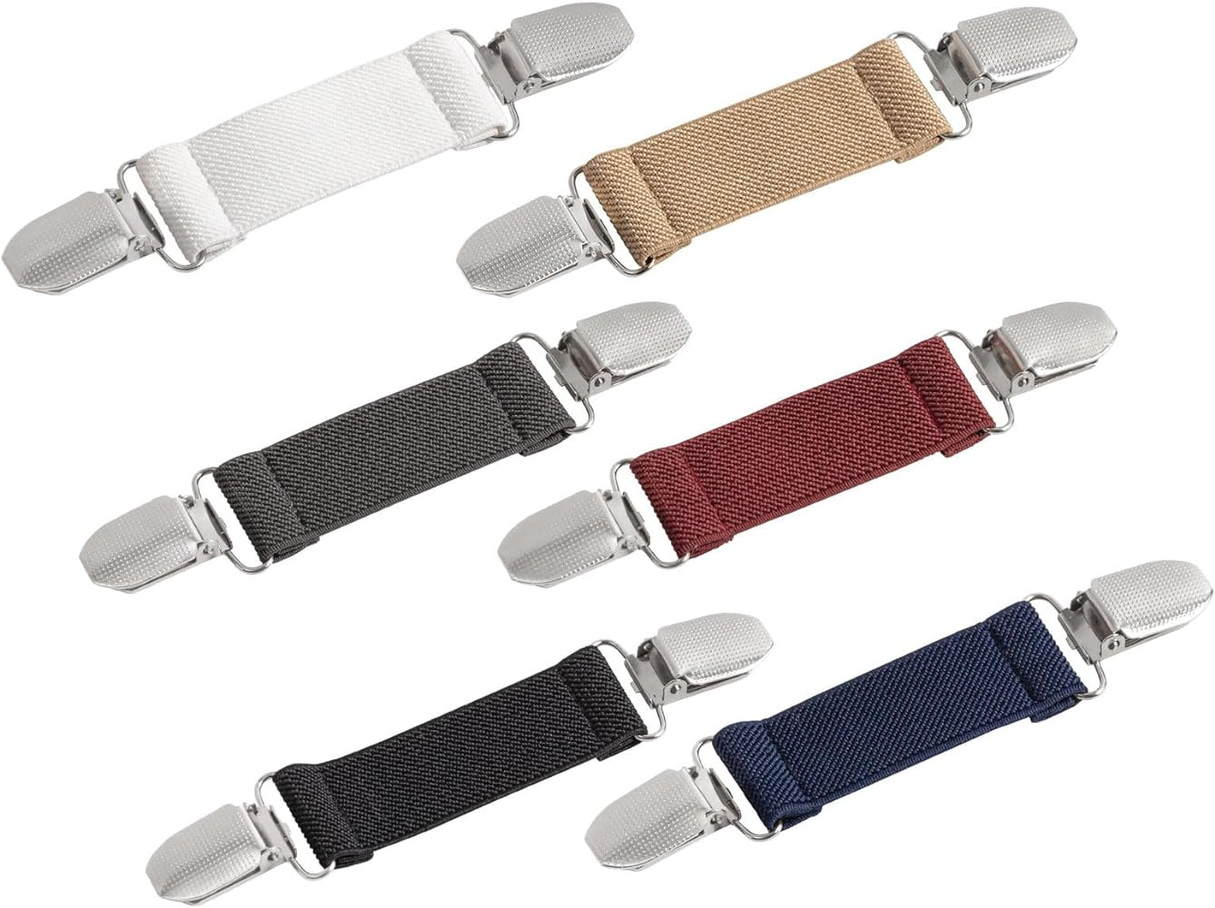 6 Pieces Dress Clips Back Cinch Set,5.5inch Scarf Clip,Sweater Clips,Clothes Clips,Shawl Clips,Re... | Amazon (US)