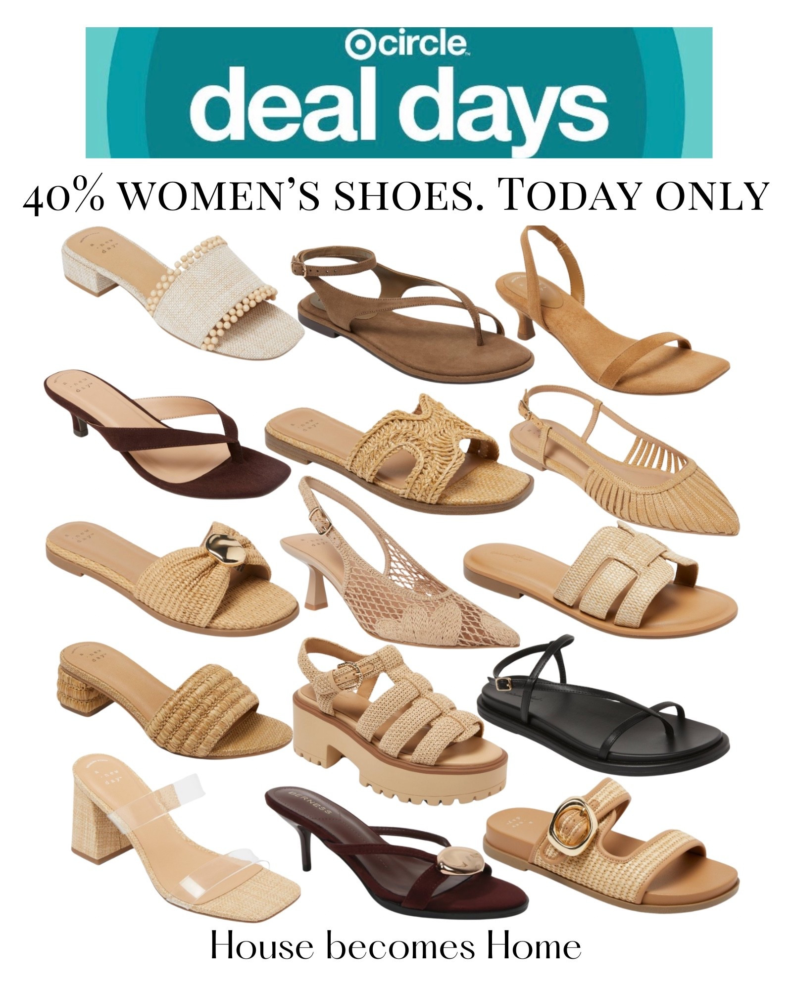 Today only! 40% off women’s shoes!

#LTKootd #LTKSaleAlert #LTKSeasonal