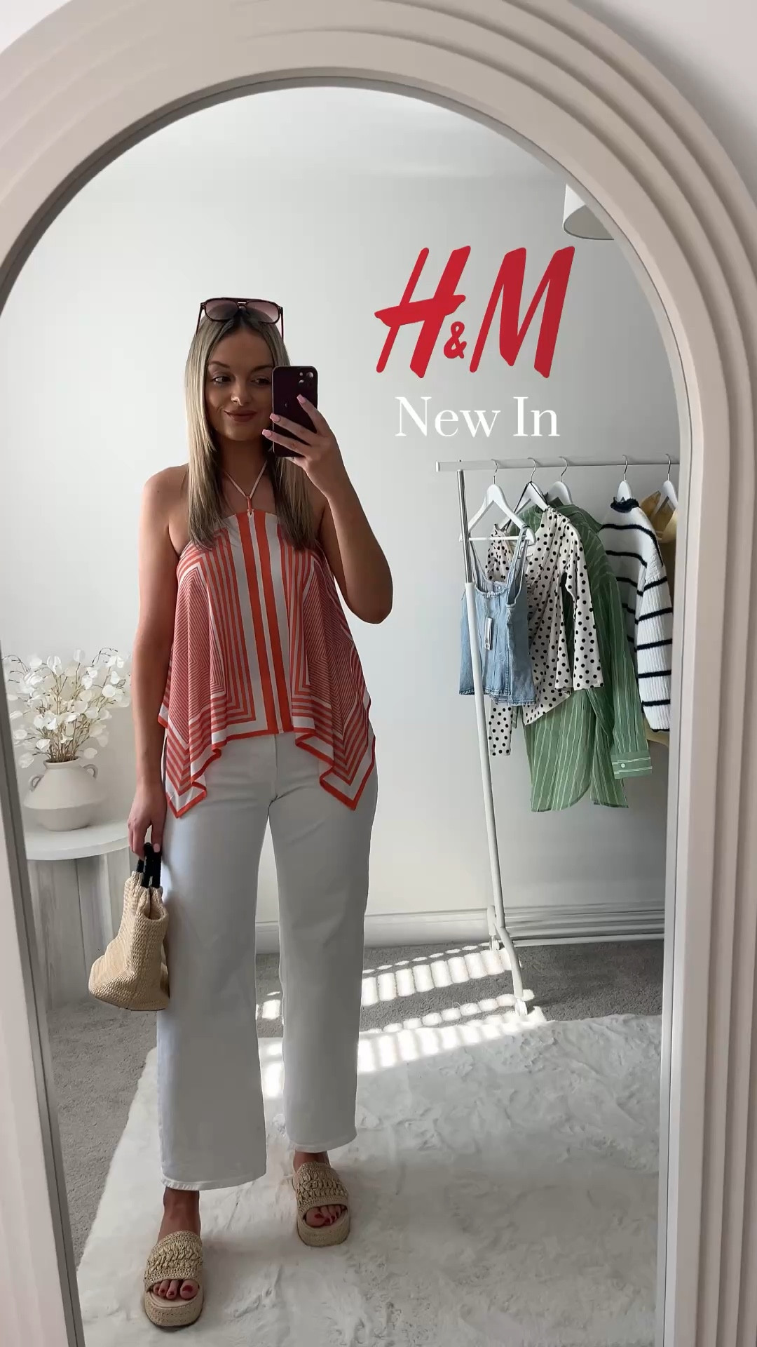 H&M - New In Spring Haul 🤍🌼

How gorgeous is this orange halter neck top for spring / summer paired with white jeans I also love the denim waistcoat and the spring striped co-ord for summer is unreal ✨

White jeans spring fashion summer fashion halterneck top floral dress striped co-ord

#LTKspring #LTKeurope #LTKuk