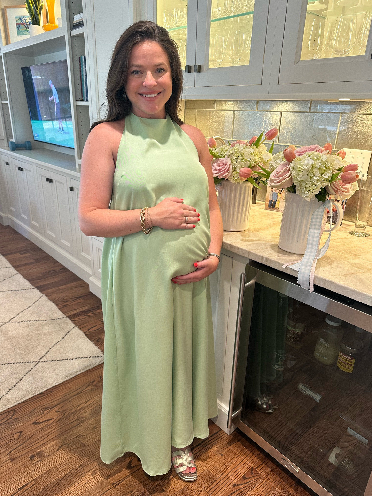 Baby shower dress 💚

#LTKBaby #LTKBump #LTKParties