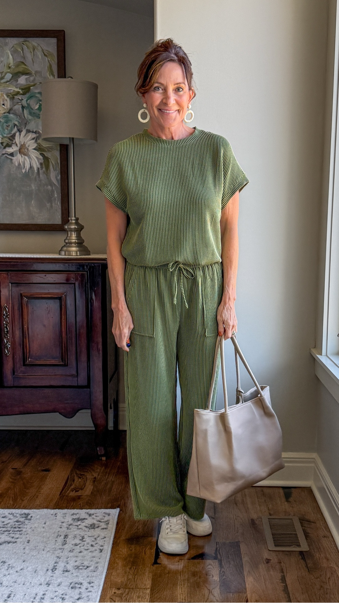 1 Lounge Set Styled 4 Ways for Travel

This set is comfortable enough for travel days, but easy to dress up with simple accessories.

Everything is linked in this post.

#AmazonFashion #TravelStyle #Over50Style #AmazonFinds