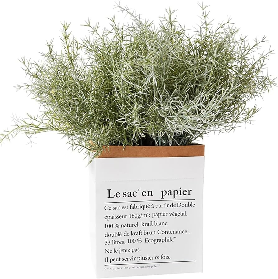 4 Pack Artificial Rosemary Plants, Fake Leaves Stems, Faux Branches for Table Centerpieces, Home ... | Amazon (US)