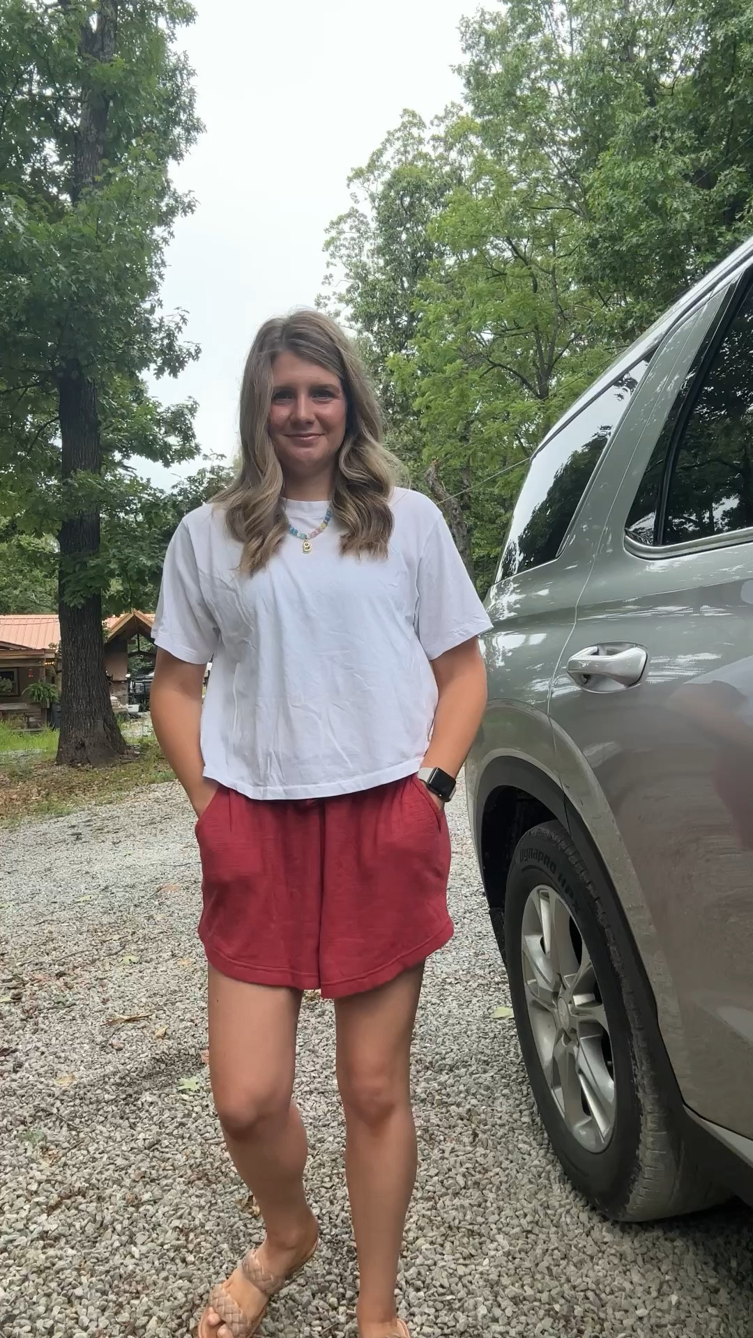 My exact shorts are old from Aerie but I’ve linked similar ones on sale!

#LTKootd #LTKSaleAlert #LTKmomlife