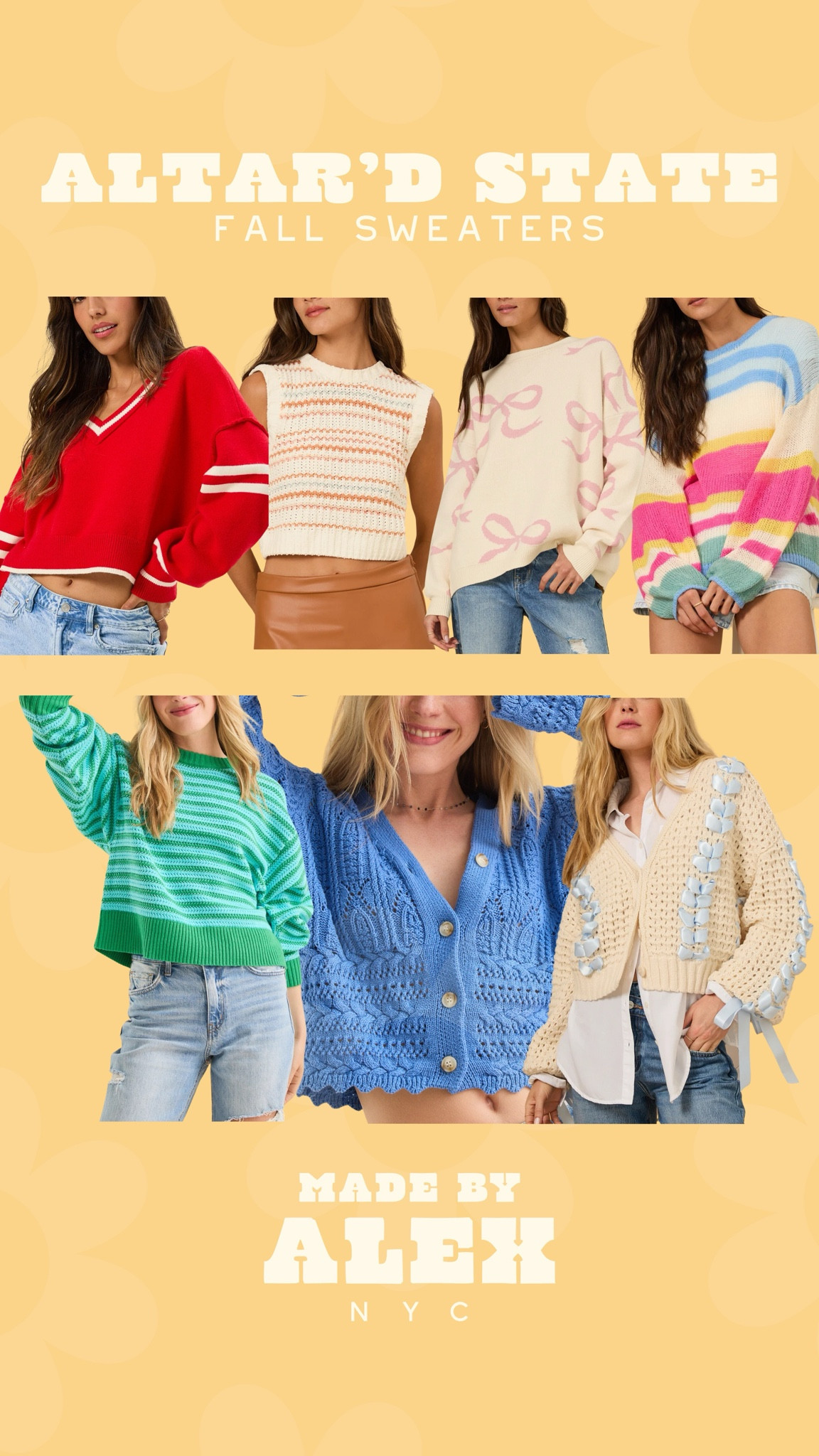 Altar’d State Sweaters! Fall Sweaters! Chunky Sweaters! Fall Fashion! 

#LTKSeasonal #LTKFallSale