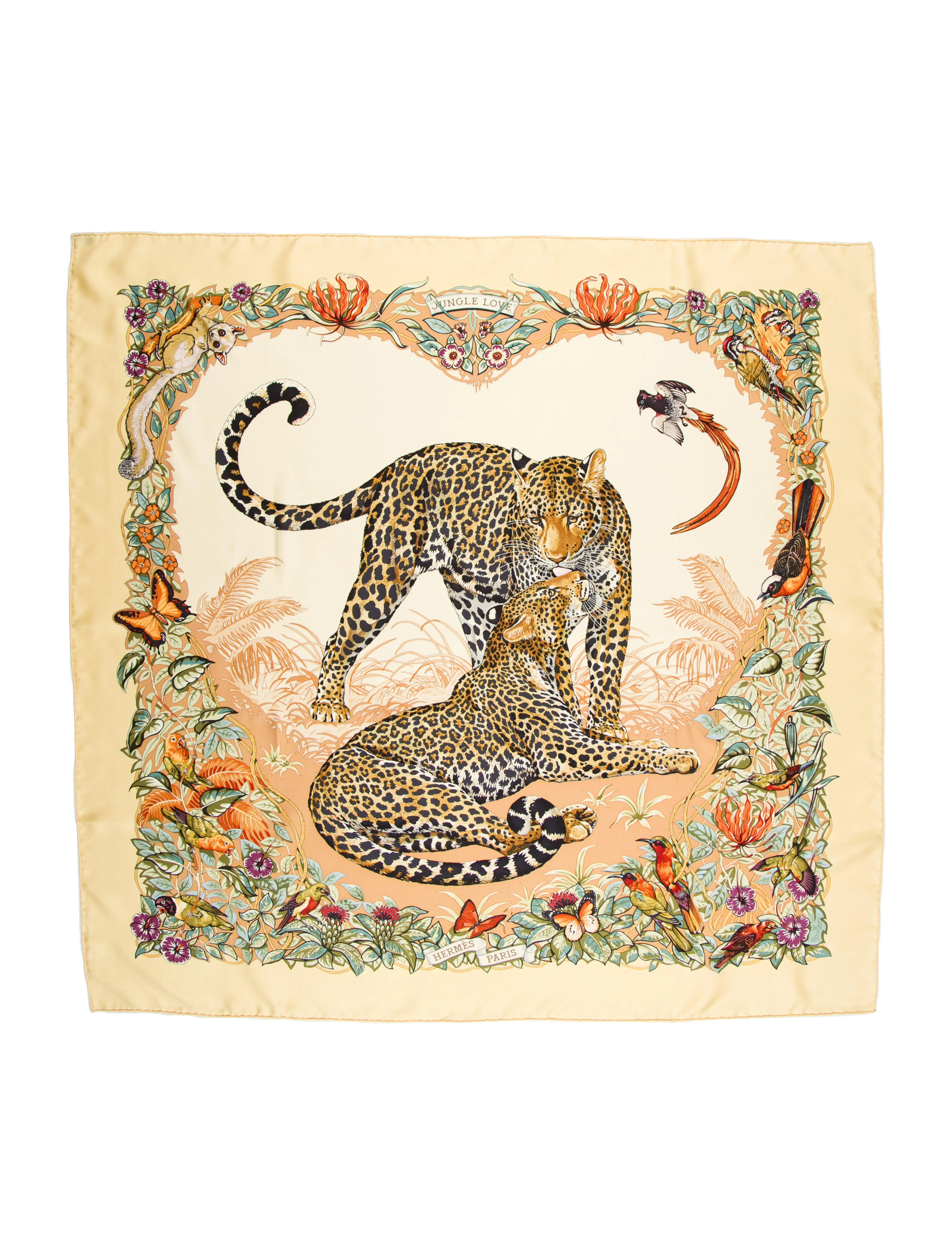 Jungle Love Silk Scarf | The RealReal