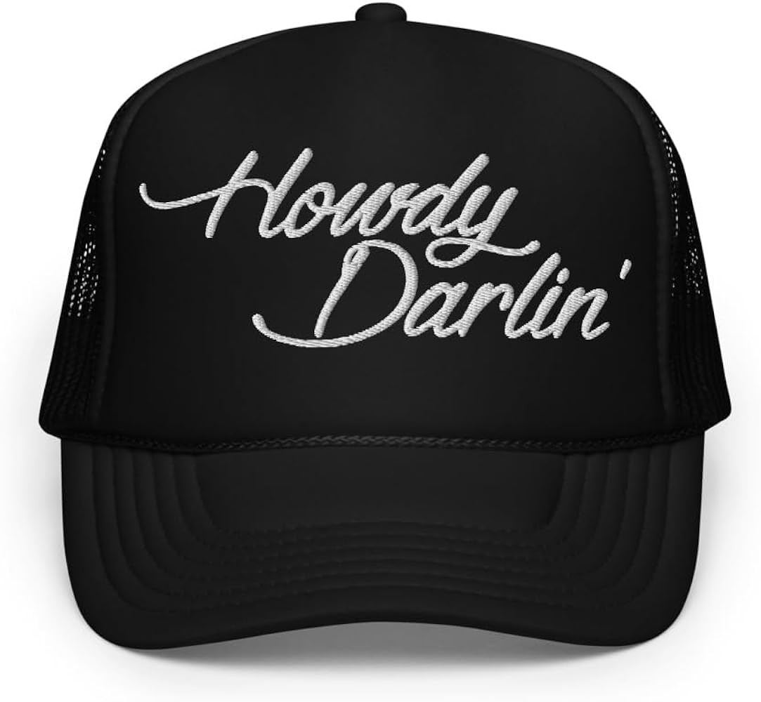 Howdy Darlin Trucker Hat, Darlin Trucker Hat for Women, Howdy Darlin Country Concert Hat | Amazon (US)