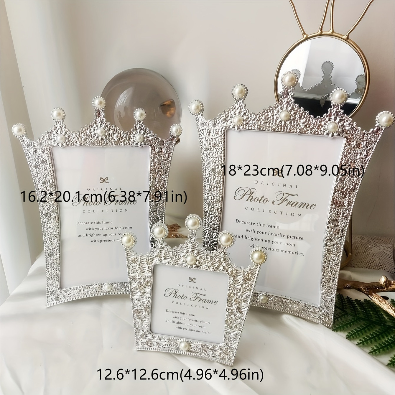 Silver Crown Shape   Photo Frame European - Temu | Temu Affiliate Program