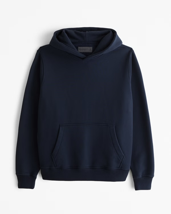 Essential Premium Heavyweight Popover Hoodie | Abercrombie & Fitch (US)