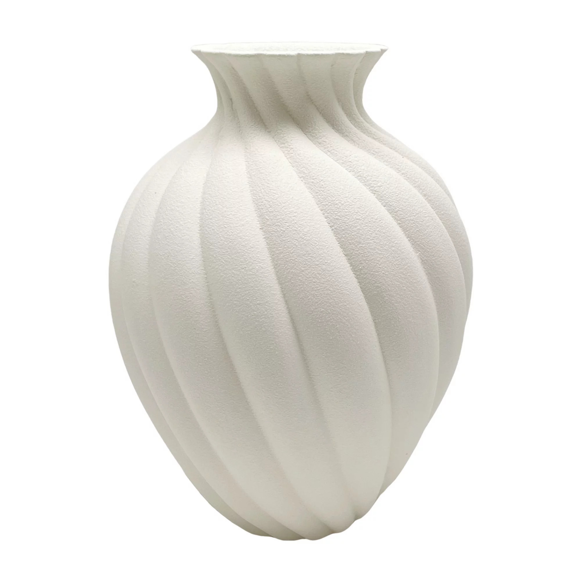 Everyday Decor Abstract Wave Ivory Vase | Kohl's
