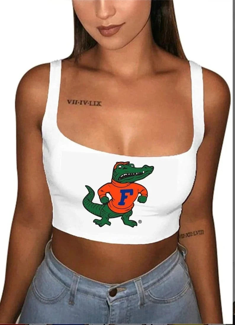 Florida Gators Old Style Gator Cropped Tank / Florida Gators - Etsy | Etsy (US)