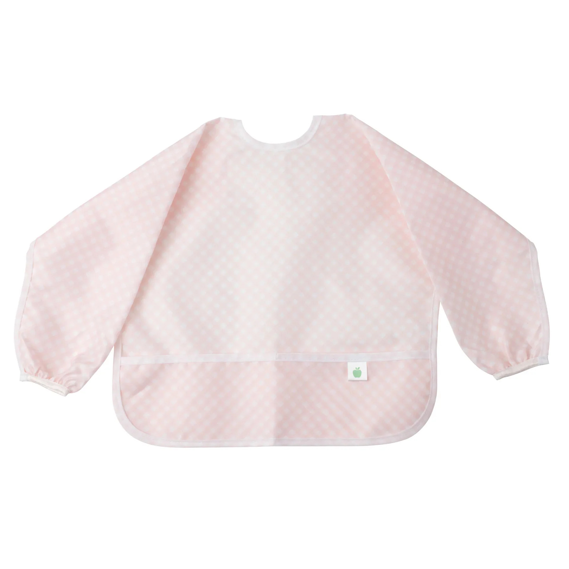 The Cover Everything Bib: Pink Gingham | Loozieloo