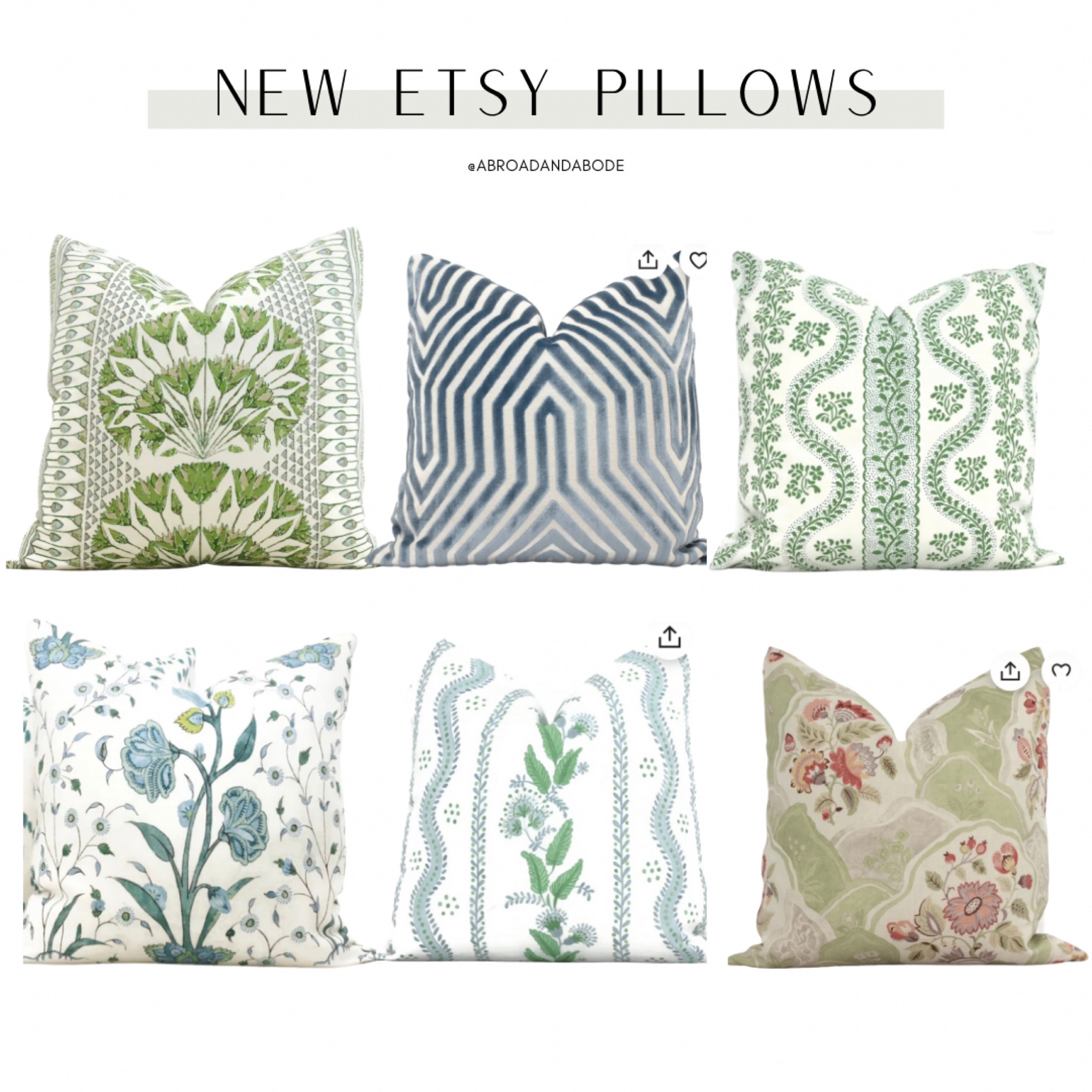 Beautiful new pillows from Etsy!

Pillow, pillow covers, Etsy, throw pillows, sofa, living room, decorative pillows, coastal style, blue and white decor

#LTKunder100 #LTKunder50 #LTKhome