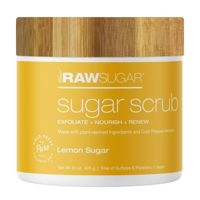 Raw Sugar Sugar Scrub Lemon Sugar - 15oz | Target