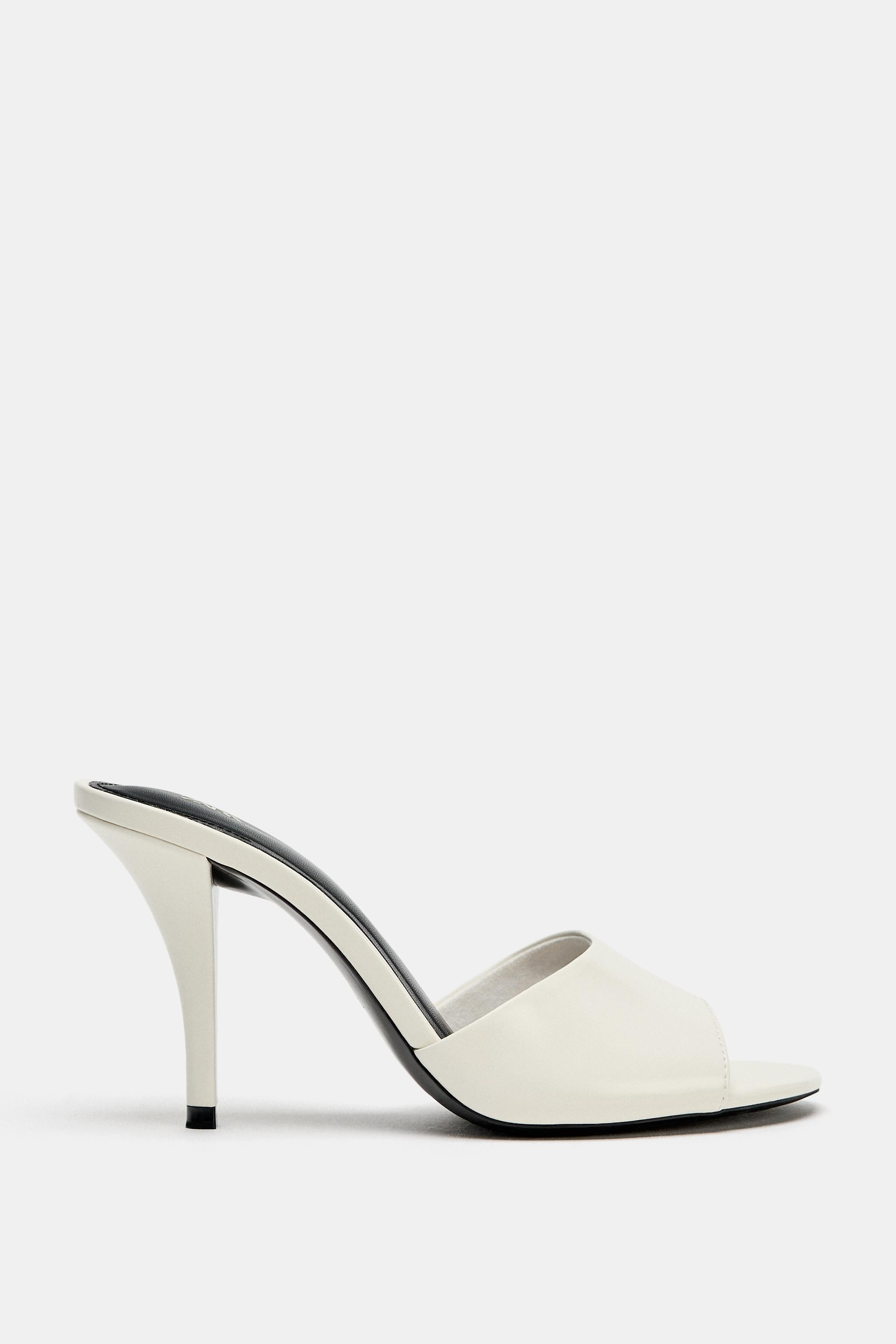 SLINGBACK HEEL SANDALS | Zara UK