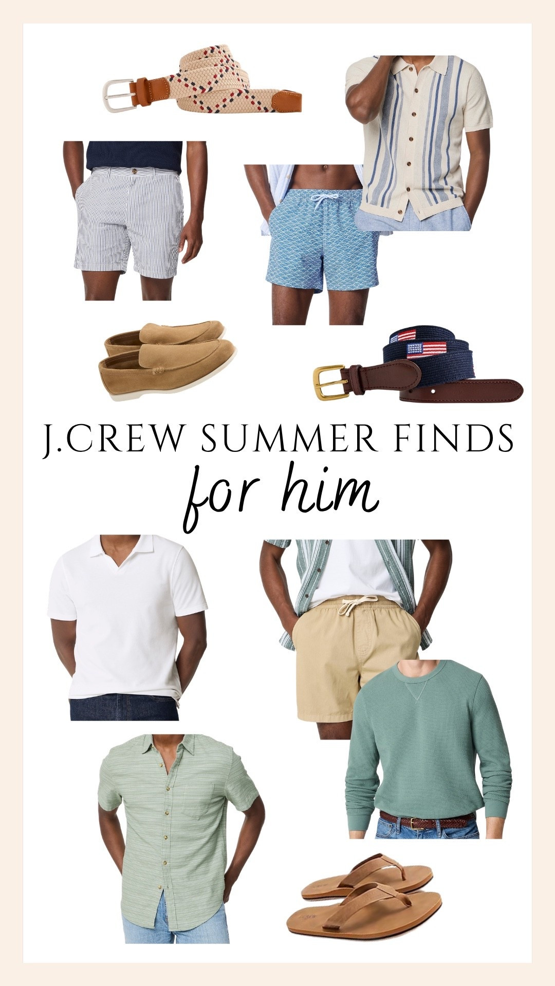 J.Crew summer finds for him!

#LTKgrwm #LTKootd #LTKMens