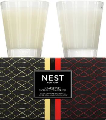 NEST New York Grapefruit & Sicilian Tangerine Scented Candle Set $88 Value | Nordstrom | Nordstrom