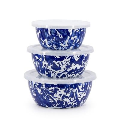 Golden Rabbit Enamel Nesting Bowls, Set of 3 | Williams-Sonoma