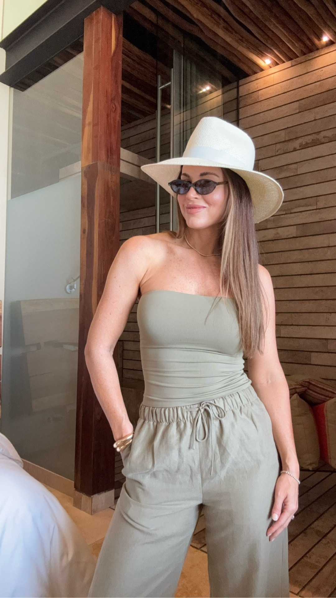 This Linen outfit is a new fave! Size medium in everything. 

Spring outfit
Summer outfit
Linen pants 
Vacation outfits 
Vacation style 
Comfy outfit 
Travel outfit 

#LTKootd #LTKgrwm #LTKTravel