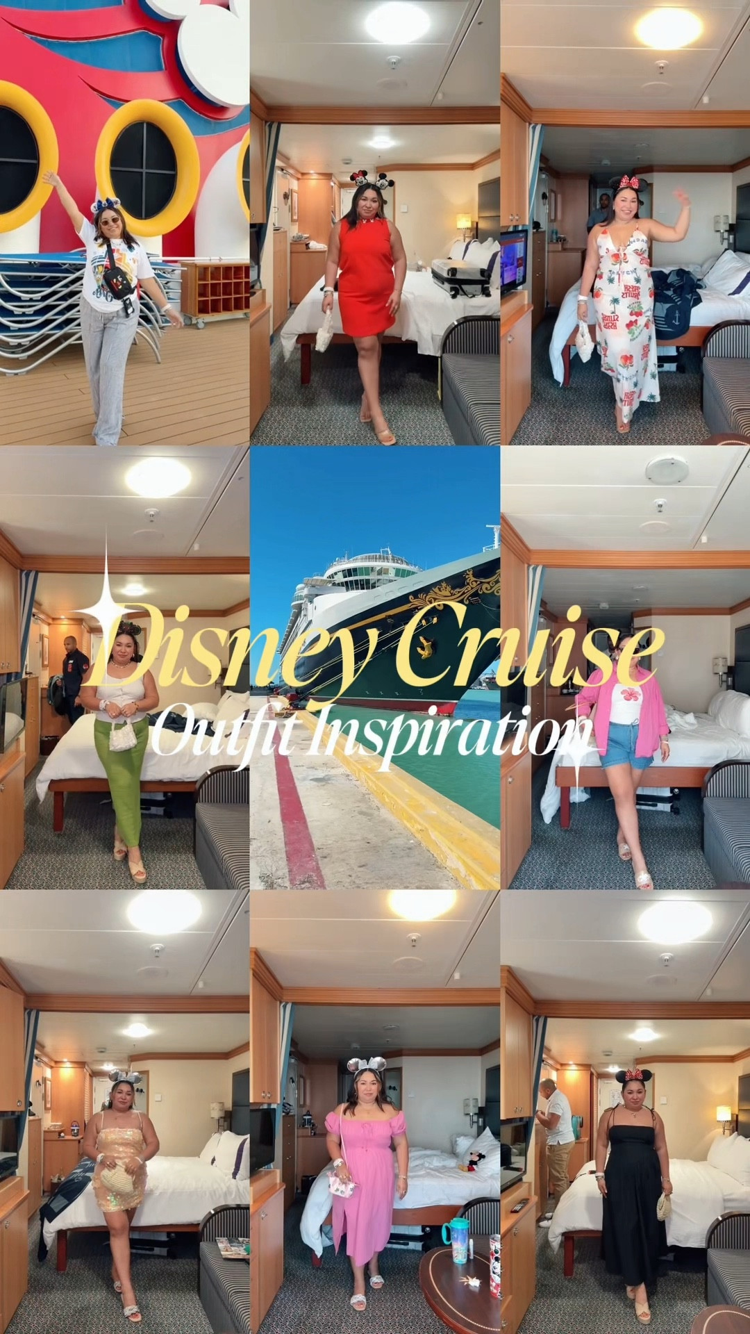 Disney cruise outfit inspo ✨🚢
sharing some of the outfits I wore on the Disney Magic

🔗 outfits on LTK!

Disney outfit ideas, Disney cruise outfits, cruise outfit ideas, vacation outfits, Disney outfit inspo, midsize vacation outfits 

#LTKTravel #LTKMidsize #LTKootd
