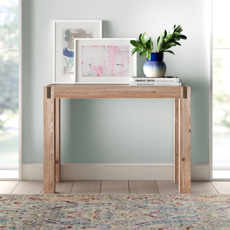 Henry 40'' Solid Wood Console Table | Wayfair North America