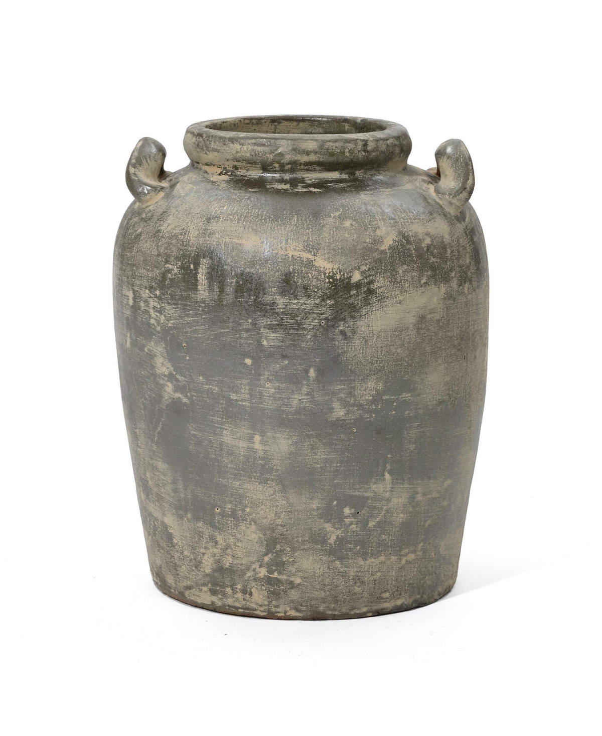 LuxenHome Vintage Farmhouse Brown Jug 15.35-Inch Tall Terracotta Vase - Brown | Macy's