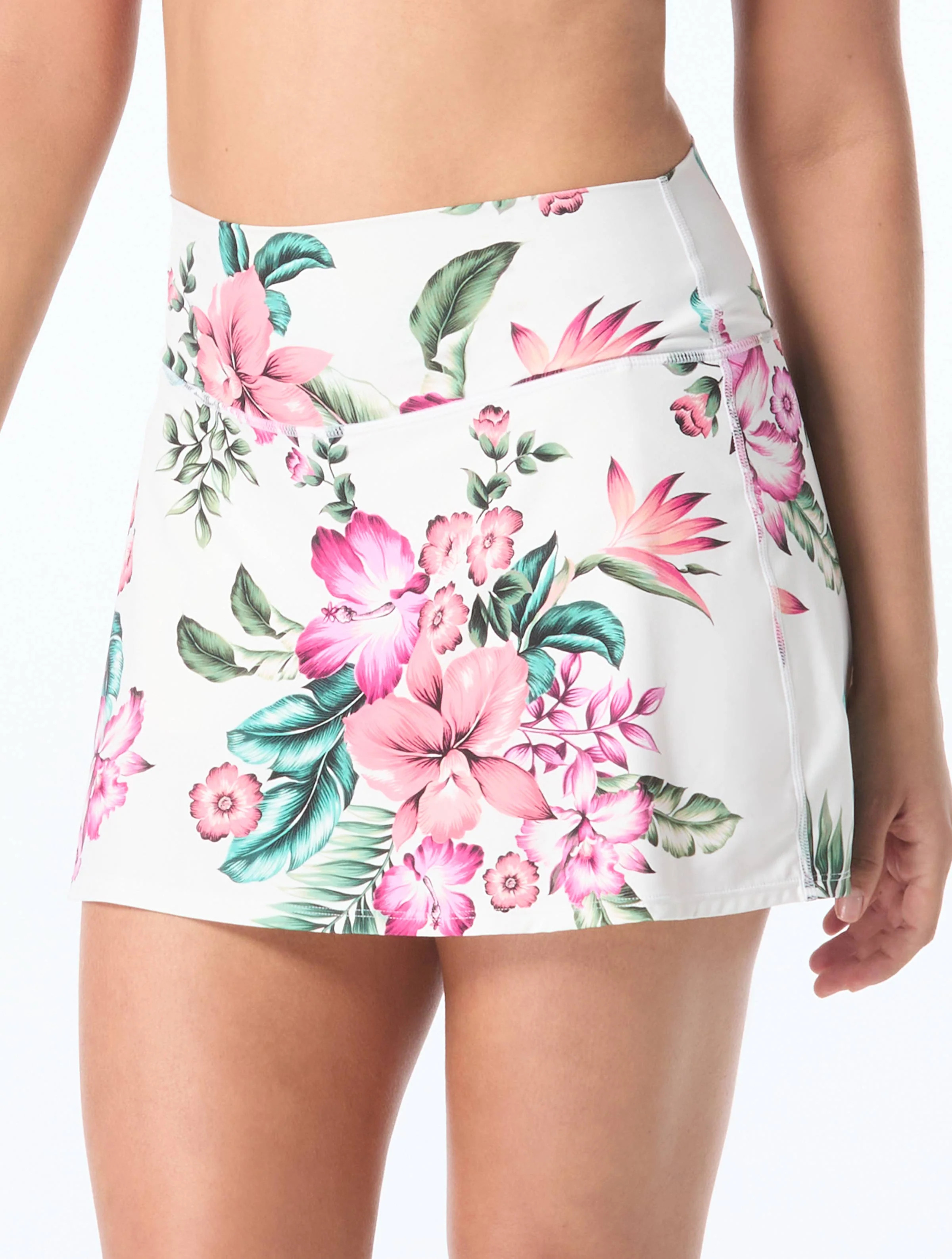 Coco Reef Suraya High Waist Swim Skort - Spiced Tropical | Beach2Ocean