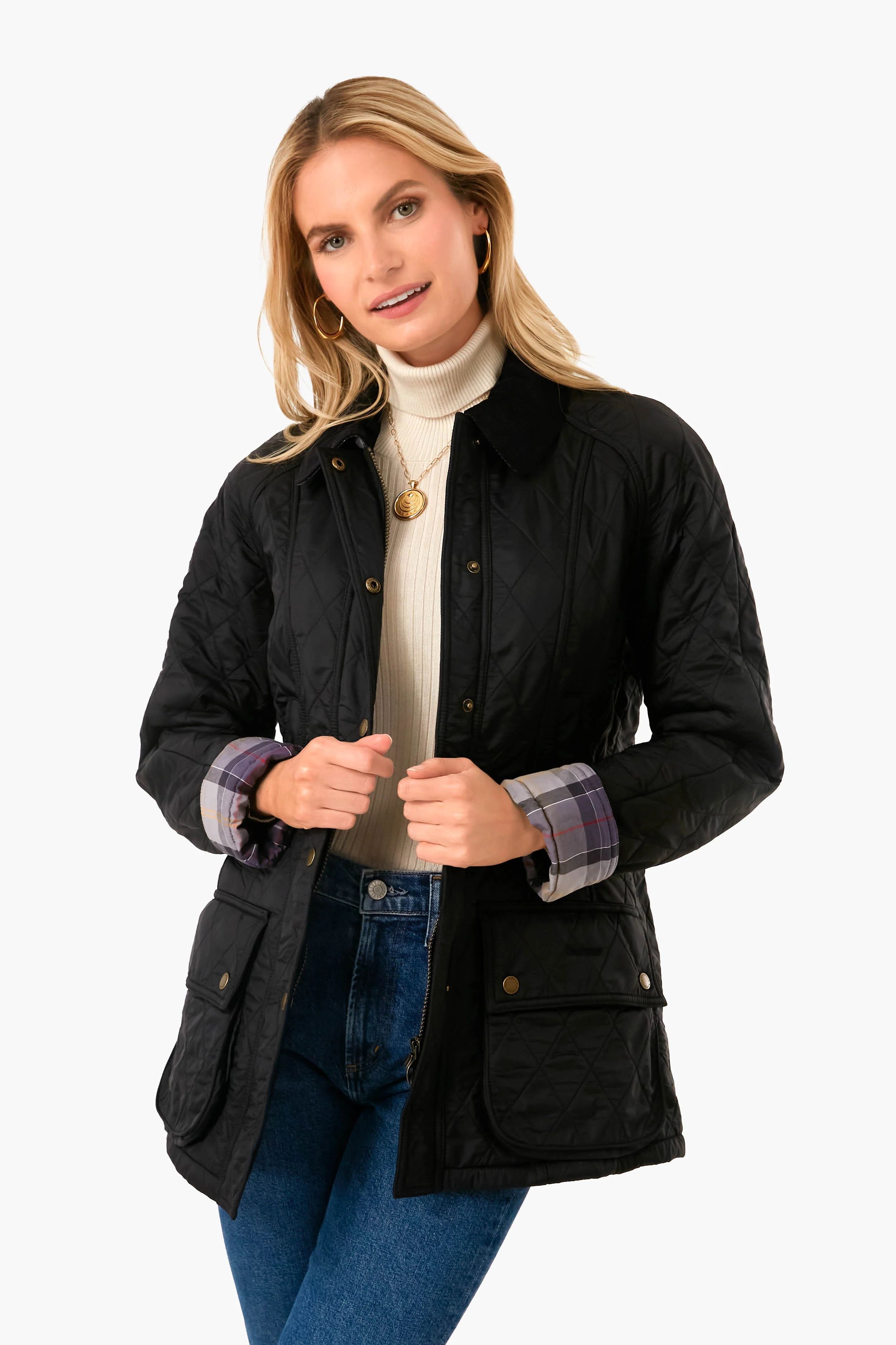 Black Beadnell Polarquilt Jacket | Tuckernuck (US)