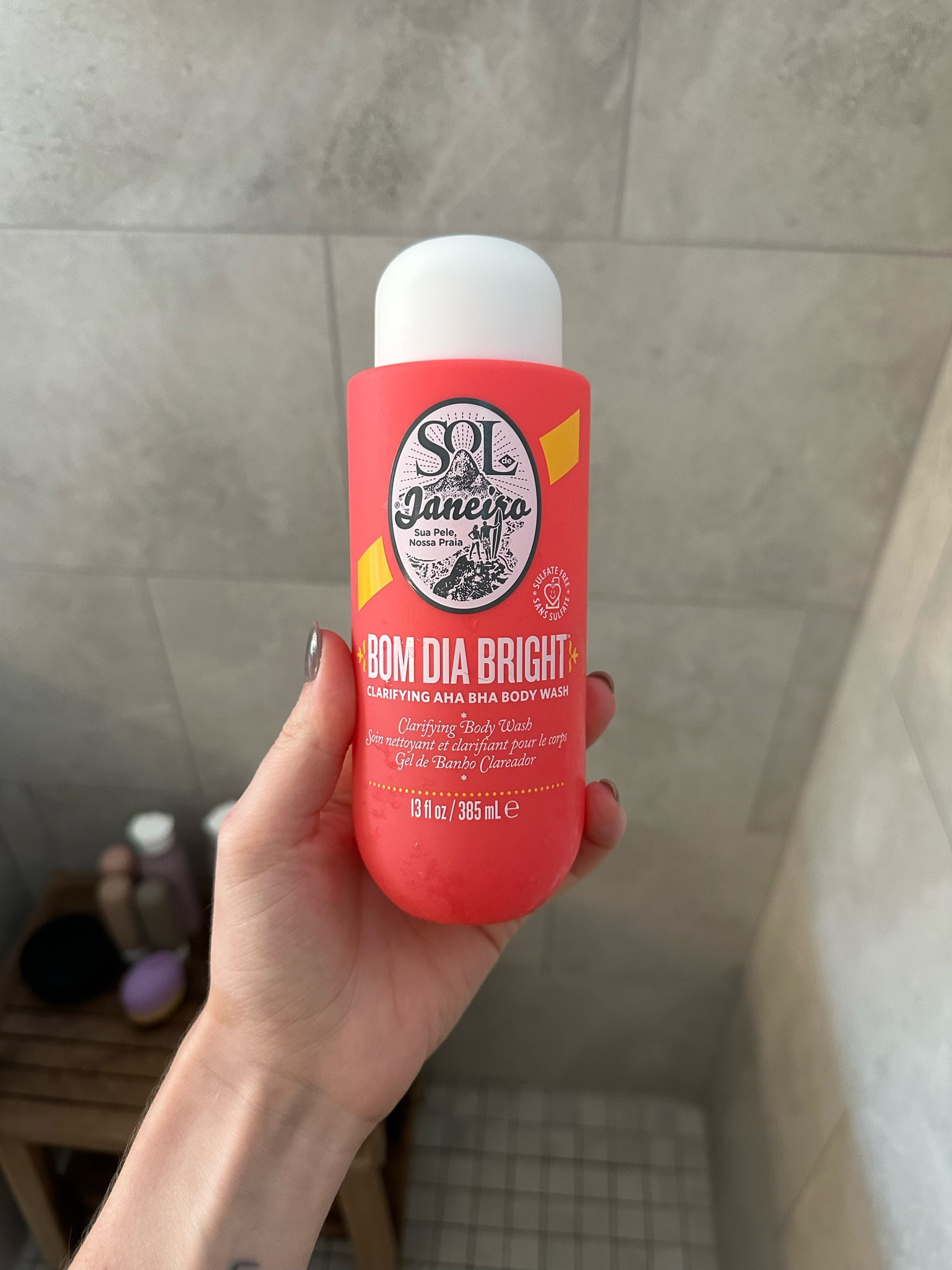 Great smelling body wash