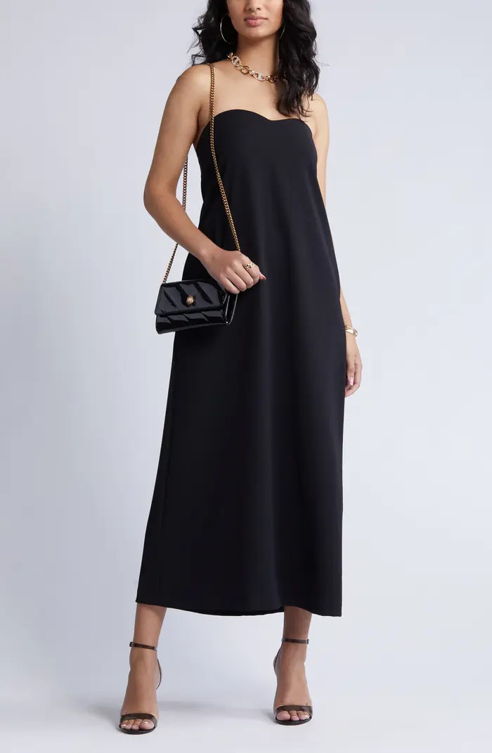 Strapless Sweetheart Neck Dress | Nordstrom