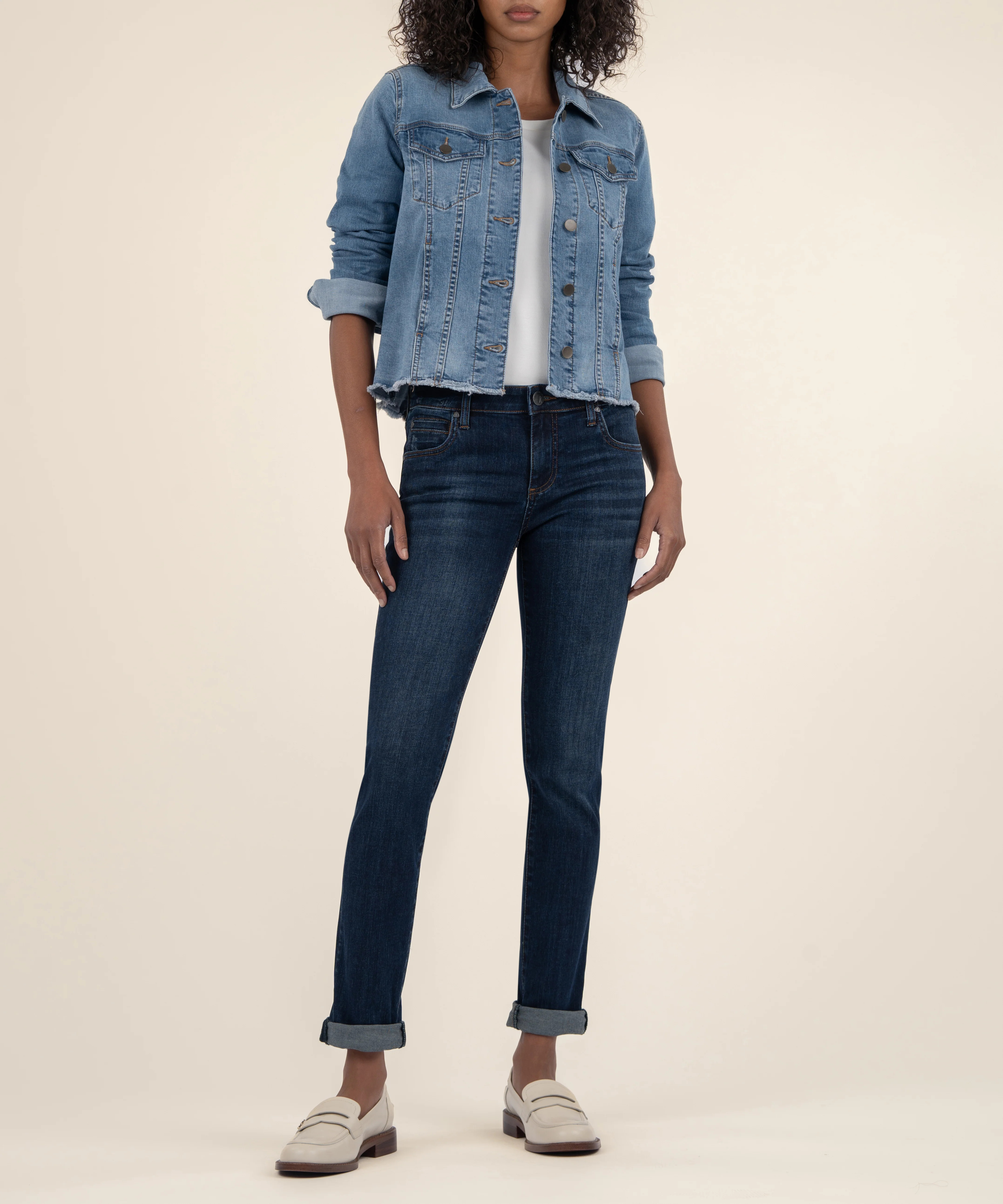Julia Crop Denim Jacket - Kut from the Kloth | Kut From Kloth