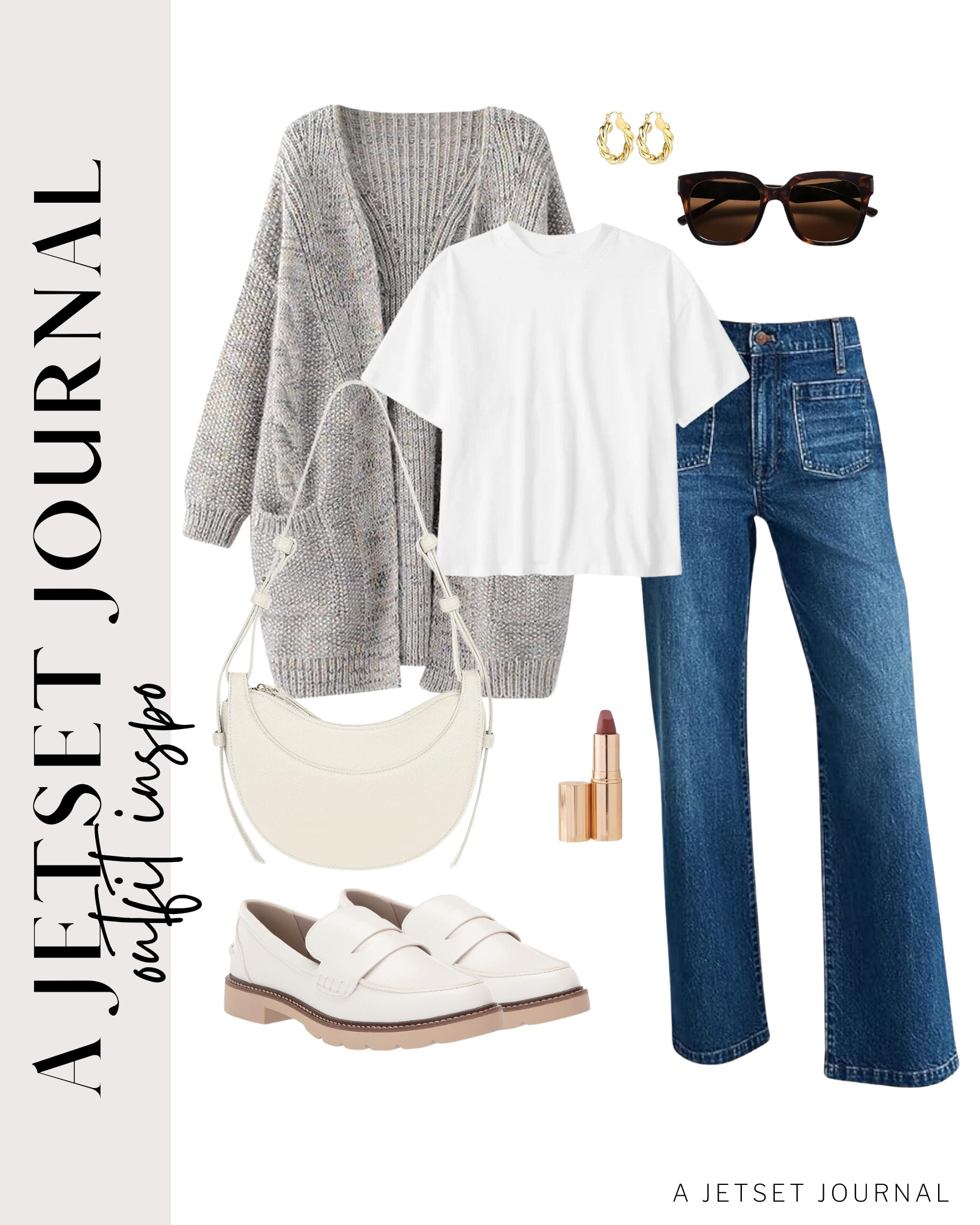 Cozy up in the perfect fall combo: a chic cardigan, classic white tee, and timeless denim jeans!
amazon fashion, fall vibes, casual look, outfit idea, affordable finds, top picks, everyday fashion

#LTKStyleTip #LTKSeasonal #LTKU