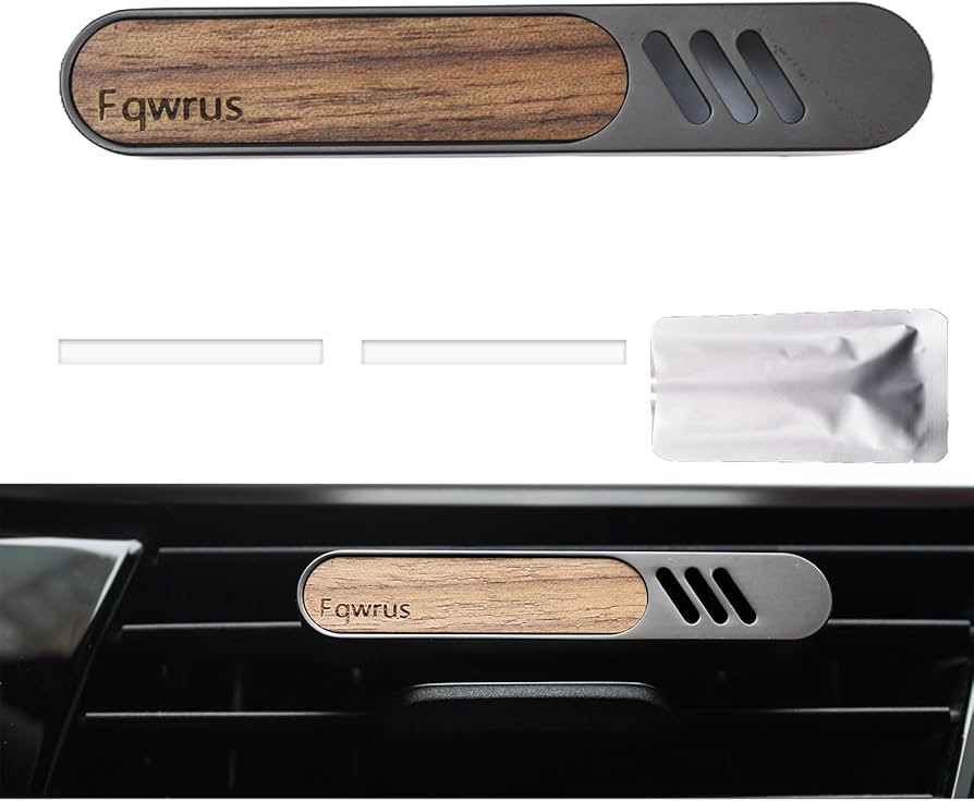 Car Air Freshener Diffuser, Essential Oil Diffusers Vent Clip, Perfume Diffuser with 2 Refill - U... | Amazon (US)