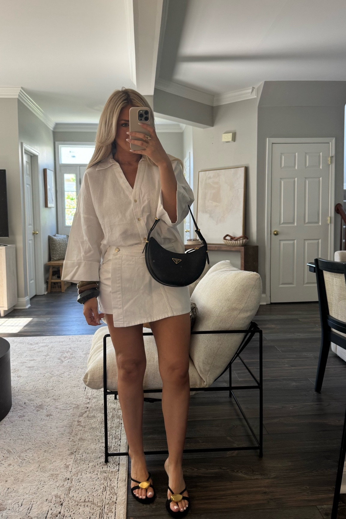White denim SKORT for date night >>> 

#LTKSeasonal #LTKStyleTip #LTKFindsUnder100