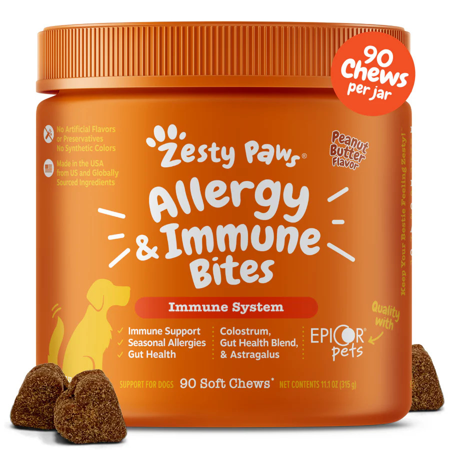 Allergy & Immune Bites for Dogs | Zesty Paws
