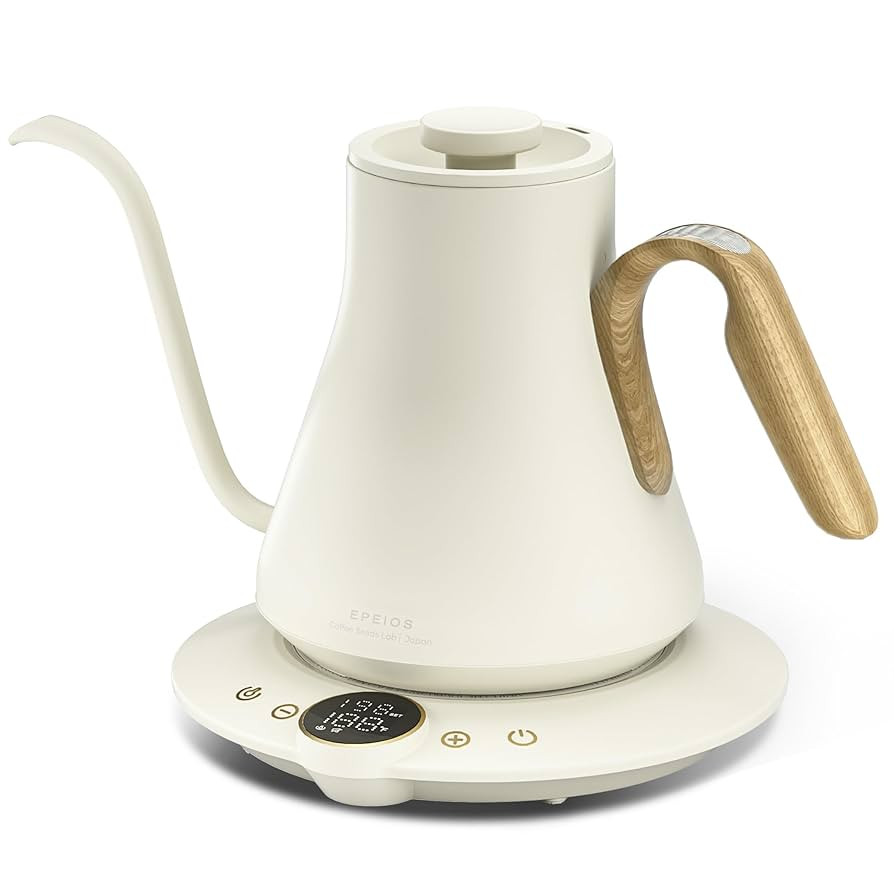 Electric Kettles, INTASTING Gooseneck Electric Kettle, ±1℉ Temperature Control, Stainless Stee... | Amazon (US)