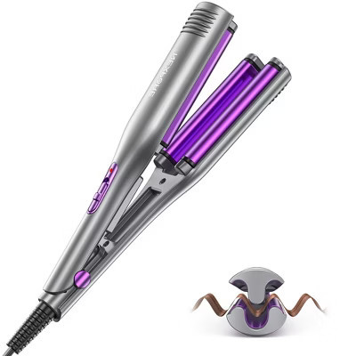 NEXPURE Curling Iron, Ionic Hair Crimper Tool, Hair Curler Waver Curling Wand with Ceramic 3 Barrel | Target