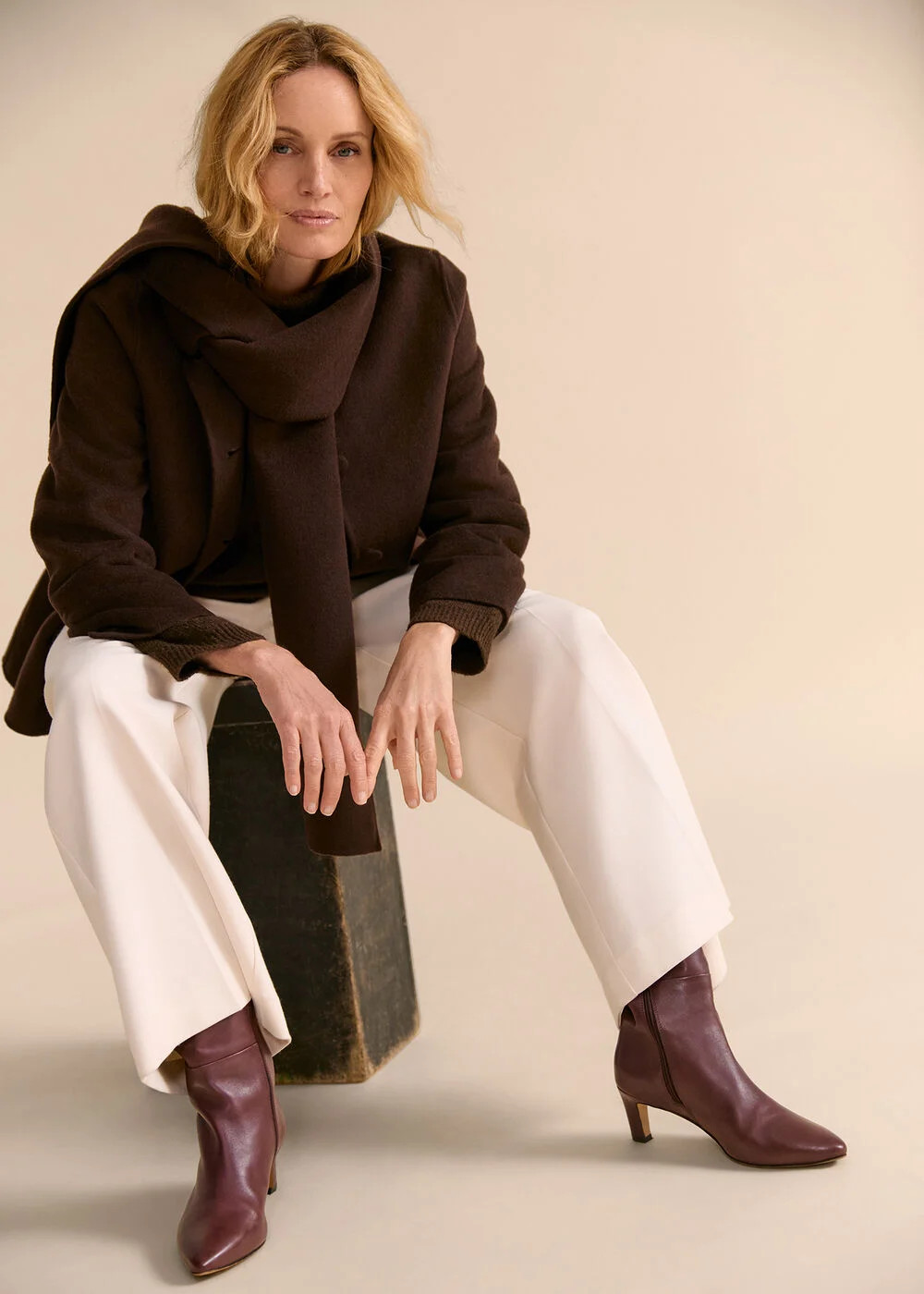 Kaja Scarf Coat | Phase Eight UK | | Phase Eight
