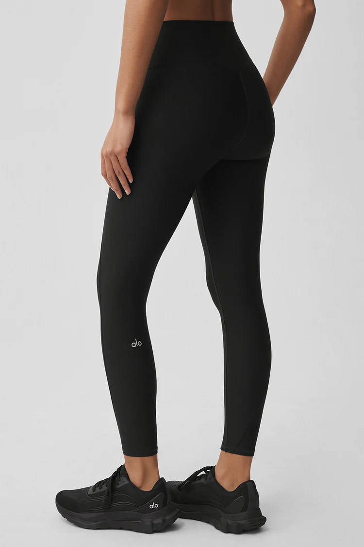 Airlift High-Waist 7/8 Fine Line Legging | Alo Yoga (US)