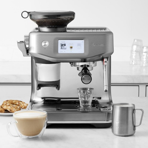 Breville Barista Touch Impress Espresso Machine, Brushed Stainless Steel | Williams-Sonoma