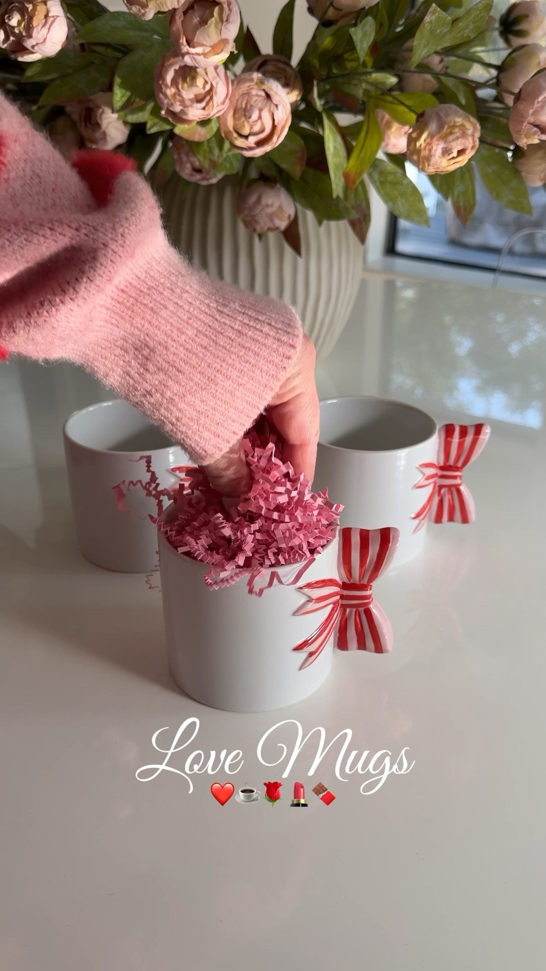 Make a Love Mug for a quick and cute Valentine’s Day  gift for your bestie, coworker, neighbor or anyone you love!  I filled these adorable Target mugs with things ladies love ❤️☕️🍫💄🧦

#LTKFindsUnder50 #LTKSeasonal #LTKHome