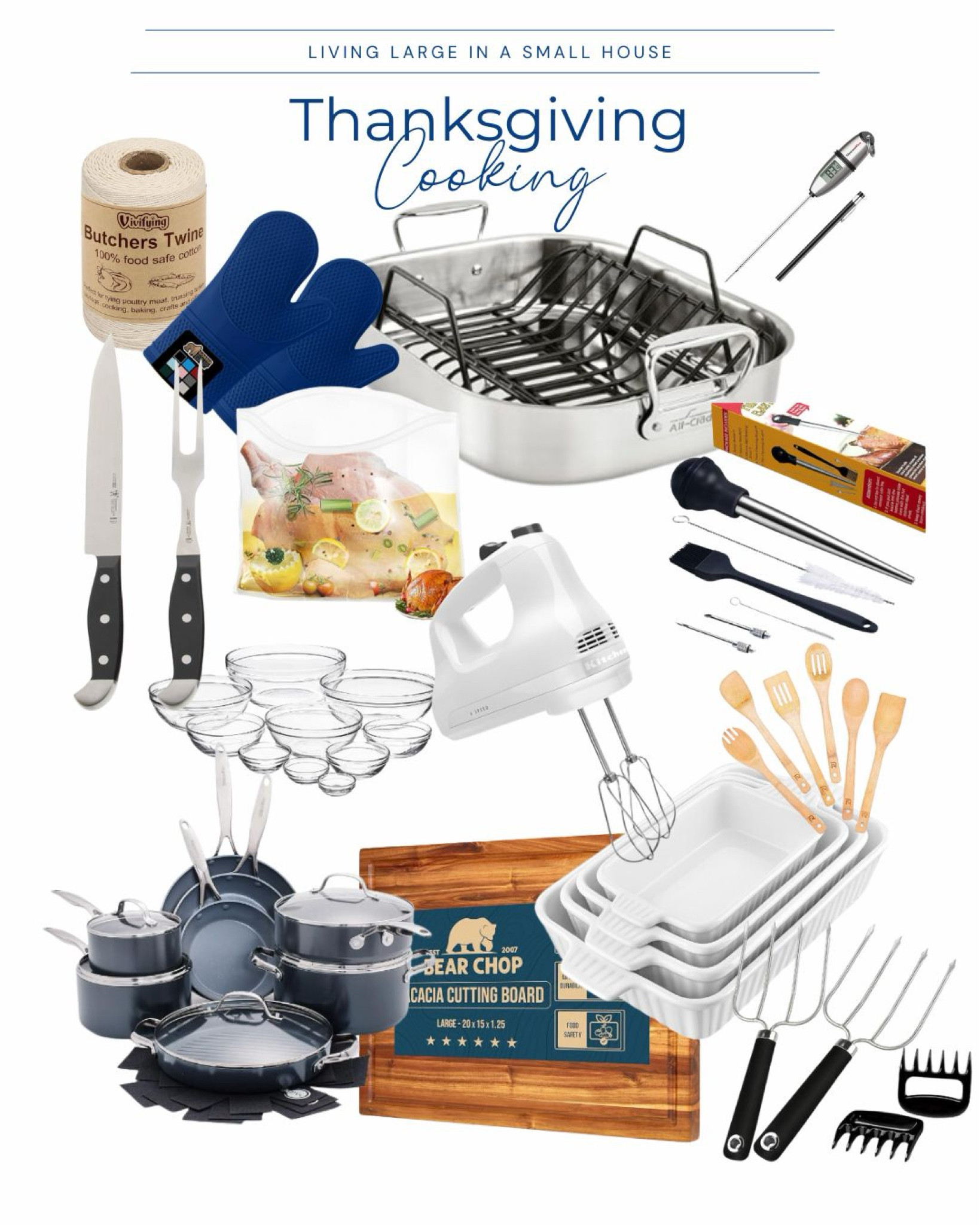 Making Thanksgiving dinner isn’t for the faint of heart. It’s so much easier when you have the right cooking essentials. 
#turkeydinner #thanksgiving #kitchenessentials

#LTKSeasonal #LTKHoliday #LTKGiftGuide